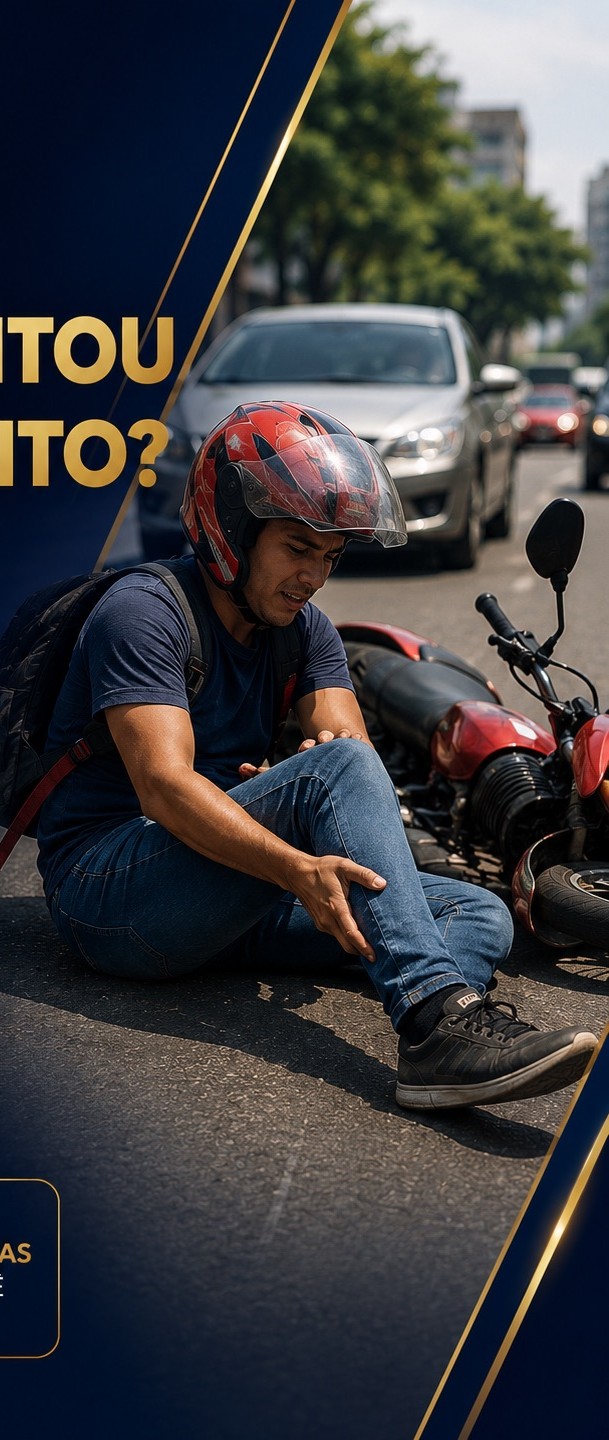 Se acidentou no trânsito?