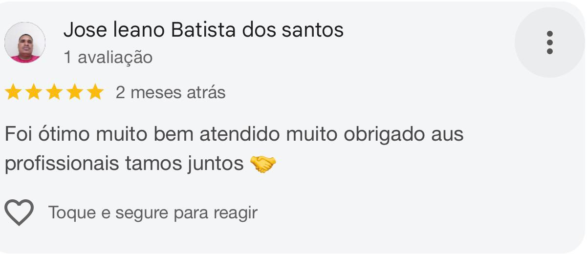 Avaliação Google 9 - Líder Indenizações